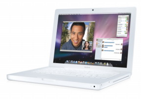 Weißes MacBook
