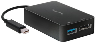 Thunderbolt-Adapter mit USB 3.0 und eSATA