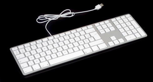 Wired Aluminum Keyboard for Mac