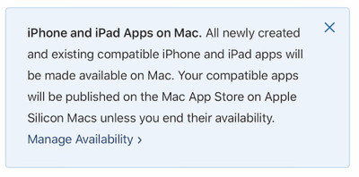 iOS/iPadOS-Apps auf dem Mac