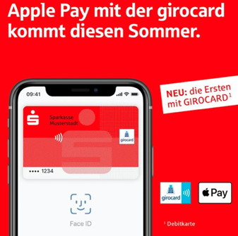 Sparkassen: Apple Pay mit Girocard