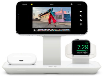 Dreifach-Ladegerät für iPhone, Apple Watch und AirPods