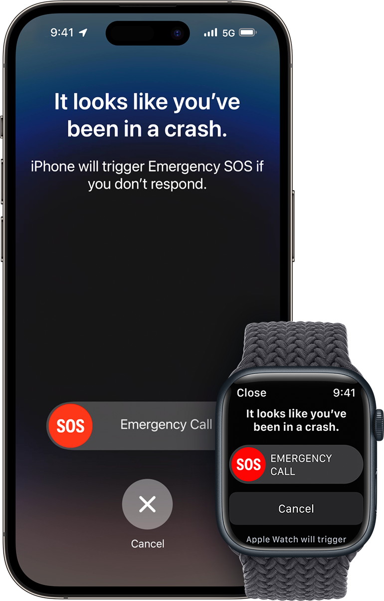Unfallerkennung in iPhone und Apple Watch