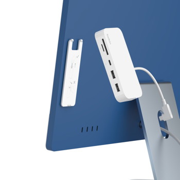 USB-C-6-in-1-Multiport-Hub mit Halter