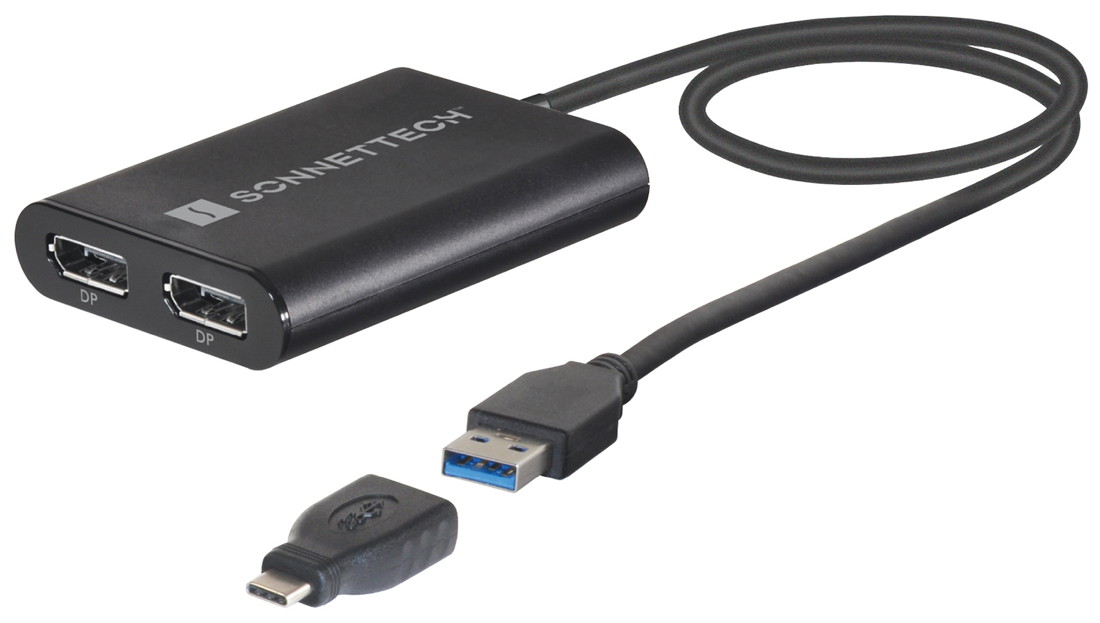 DisplayLink Dual DisplayPort Adapter