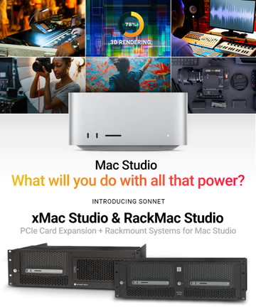 xMac Studio und RackMac Studio