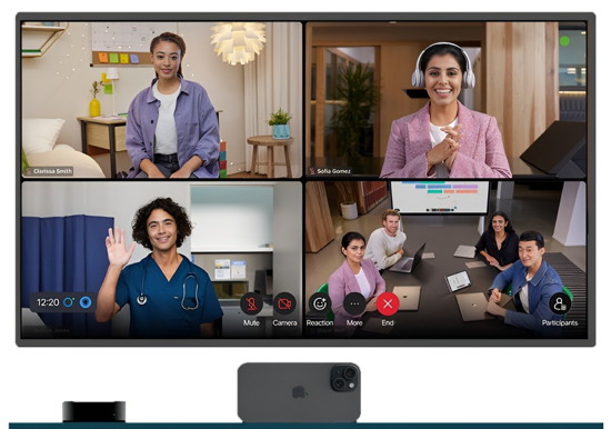 Webex für tvOS