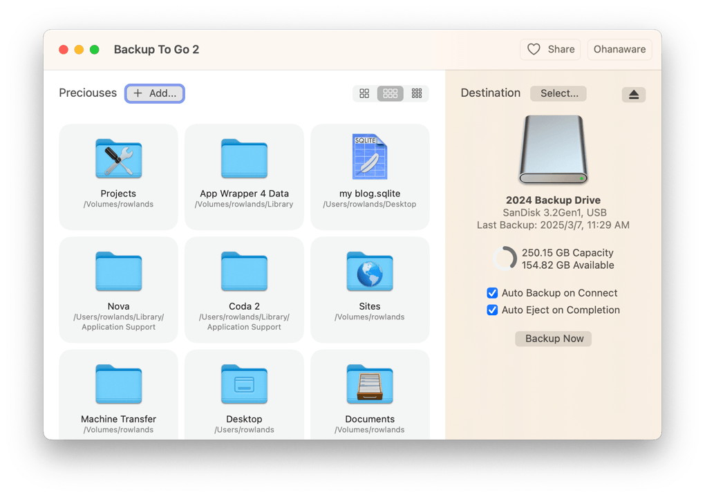 Backup To Go