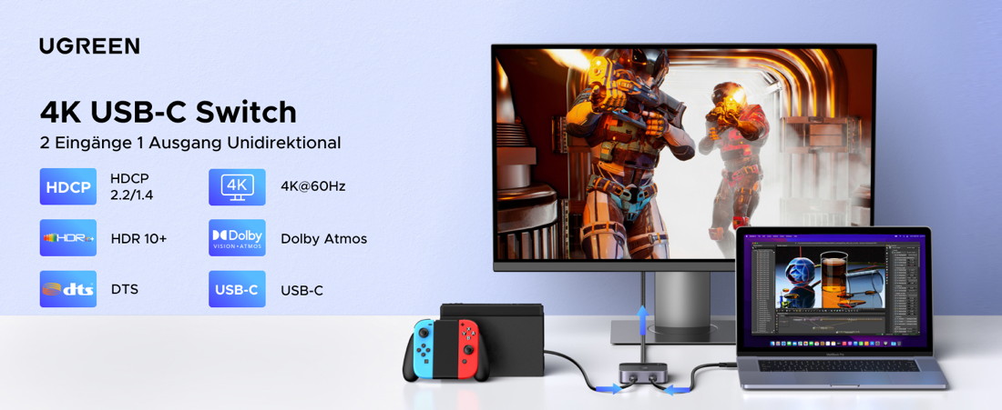 USB-C-/HDMI-Switch
