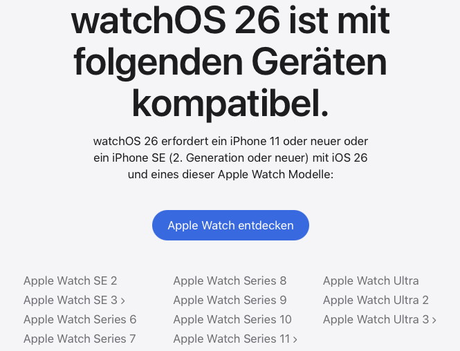 watchOS 26
